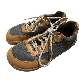 Be Lenka Barebarics Barefoot Sneakers - Kudos, Blue & Brown, EU 39/US 8